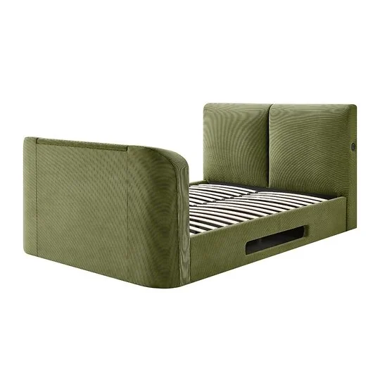 Koble Cordy Side-Lift Ottoman TV Bed Meadow Green