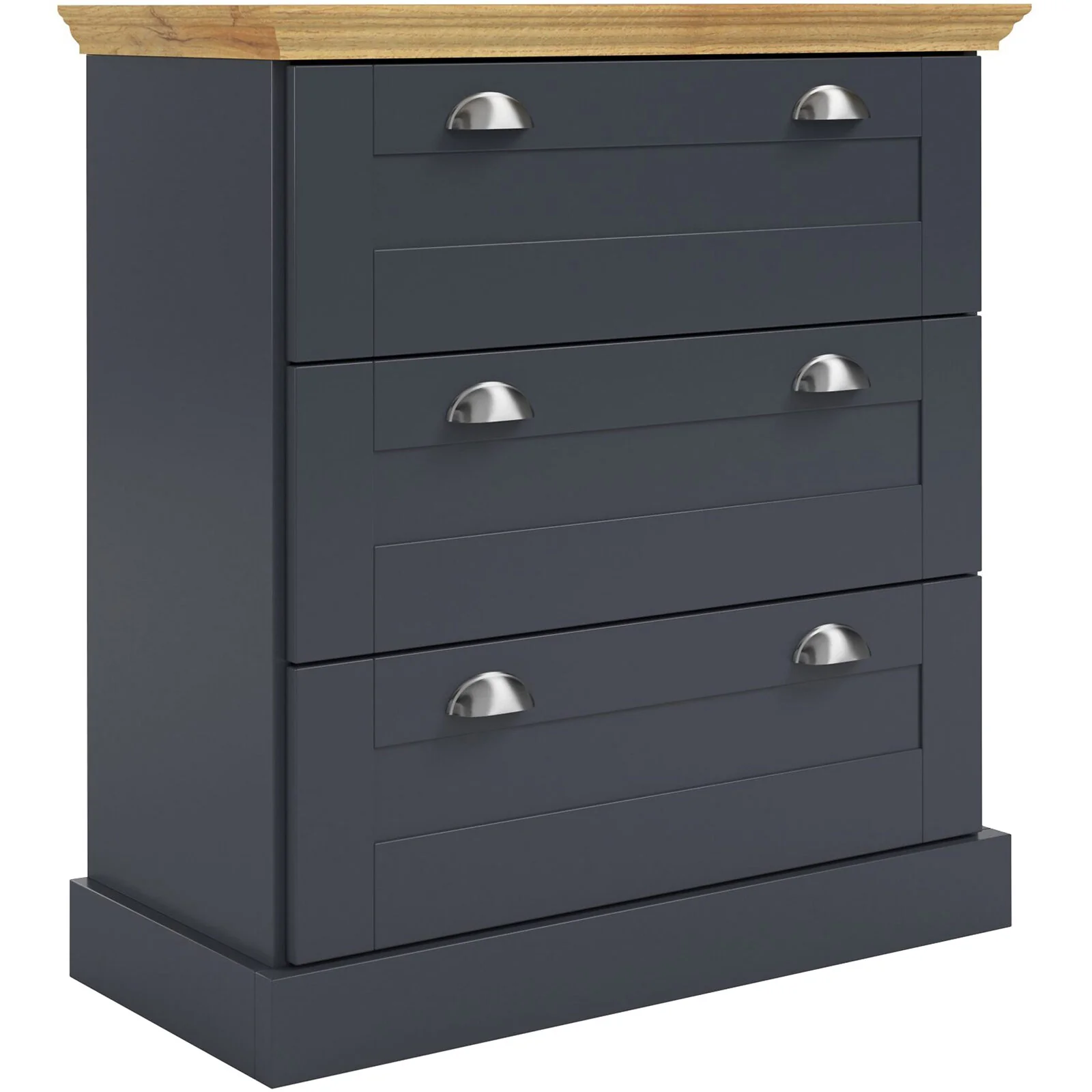Dorel Motala Chest 3DR AnthraOak