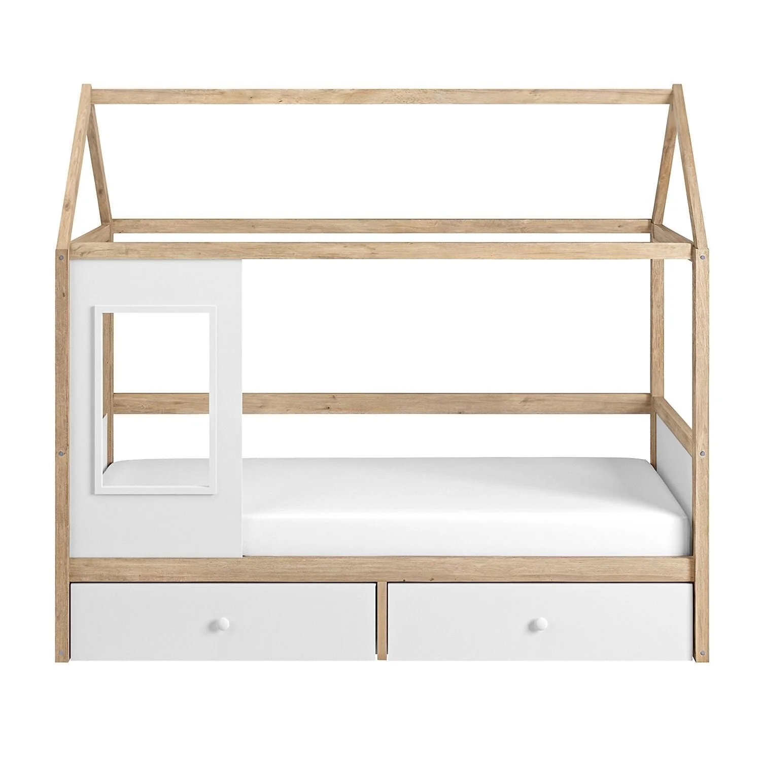 Flair Ted playhouse wooden bed with storage - view 4