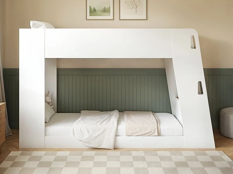 Flair Fern bunk bed in white and oak - view 4