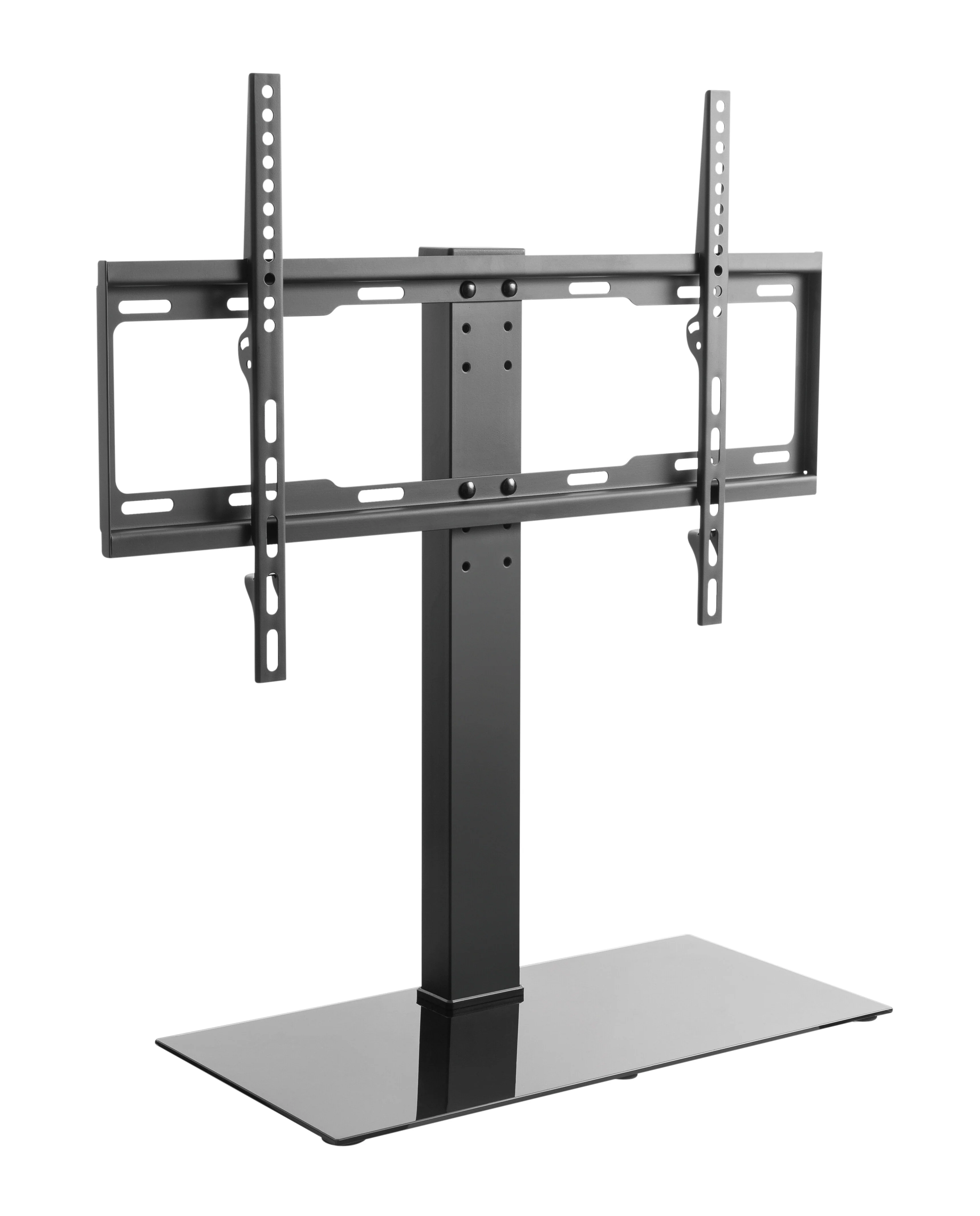Dorel Table Top TV Stand in Black Adjustable