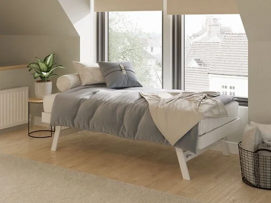 GFW Madrid pull out trundle bed for 3ft single mattress