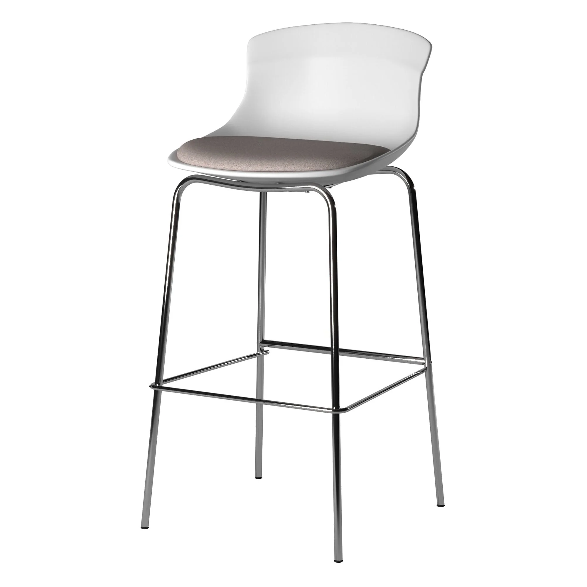 Dorel Helena Bar Stool White