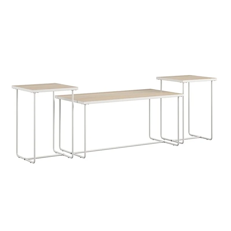 Dorel Dante Coffee and End Table Set Natural