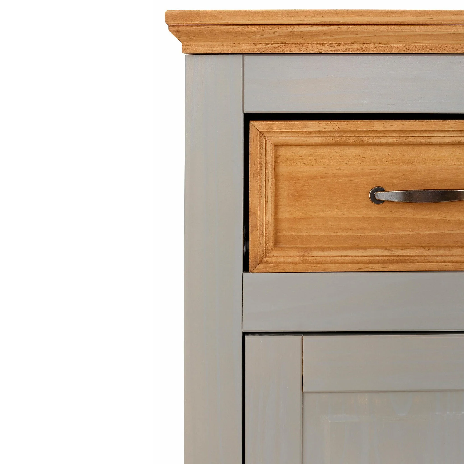 Dorel Selma Sideboard 3D3DR GreyW view 5
