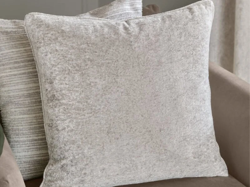 Paoletti Lustre Velvet 50 x 50cm Feather Cushion