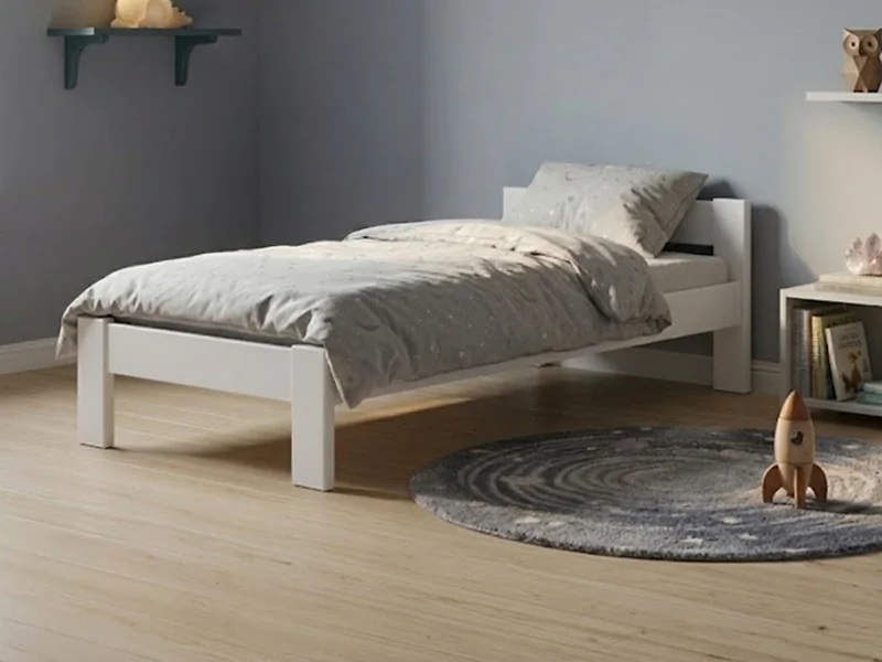 Mathy By Bols Dominique Joel Wooden Single Bed Frame