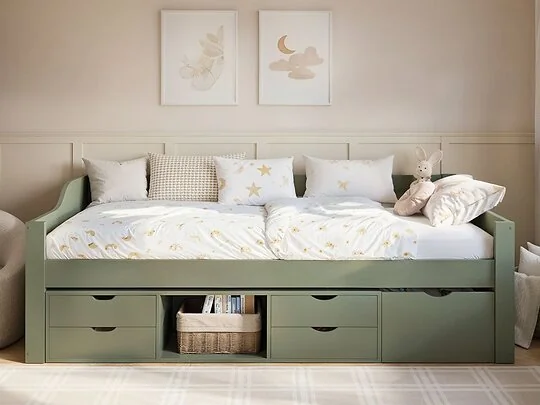 Flair Blair low sleeper bed with five storage drawers