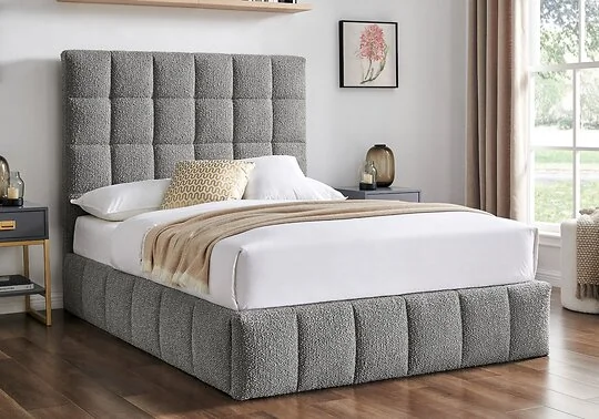 Limelight Starla Boucle Fabric Ottoman Bed Frame