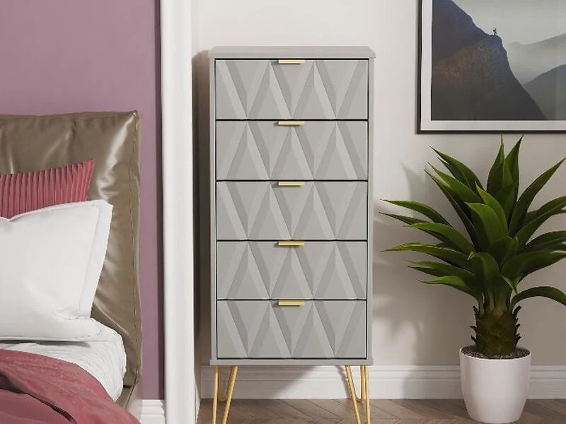 Welcome Furniture Diamond 5 Drawer Storage Locker