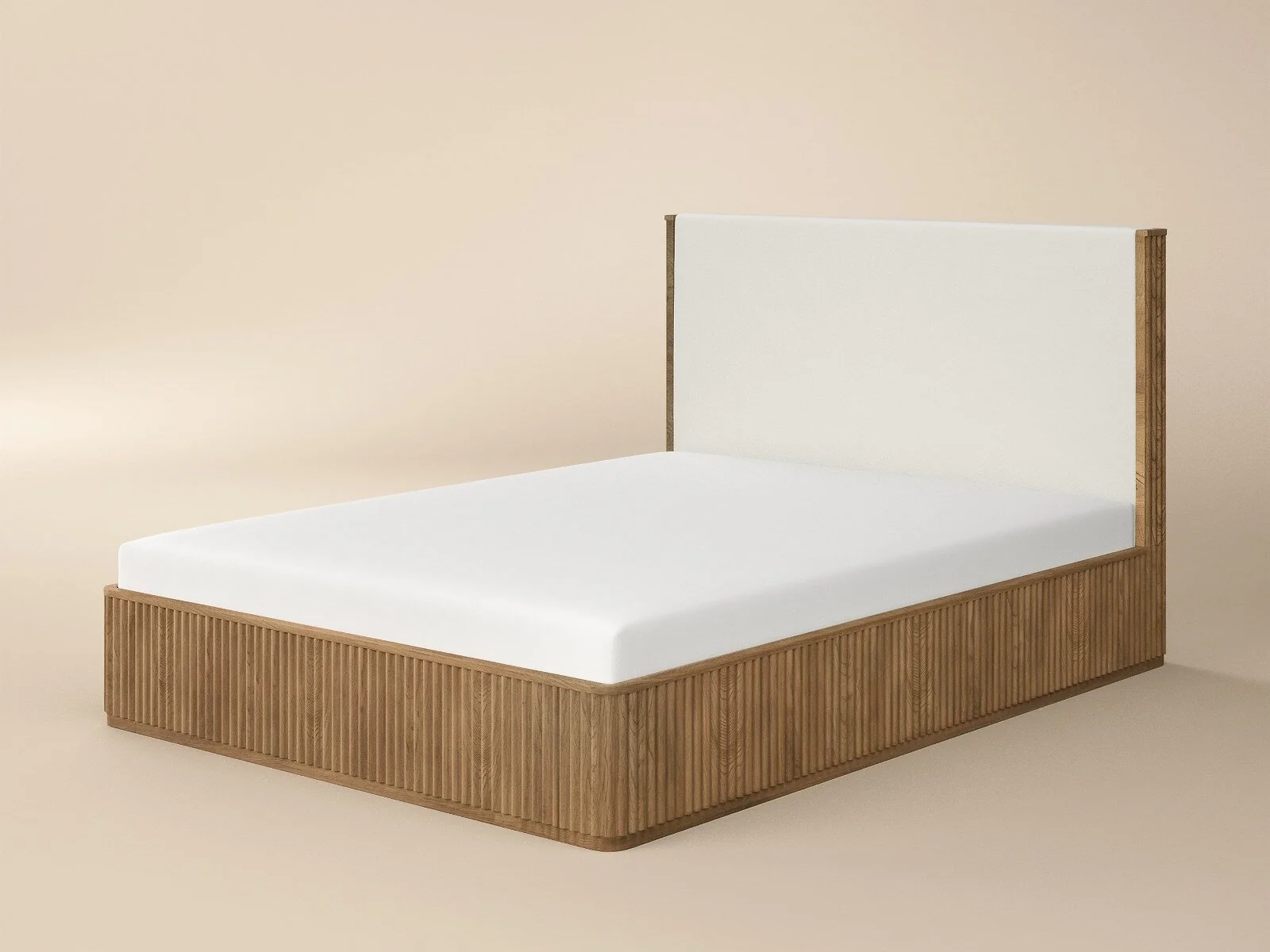 SOLACE+CO Reme Fluted Ottoman Bed