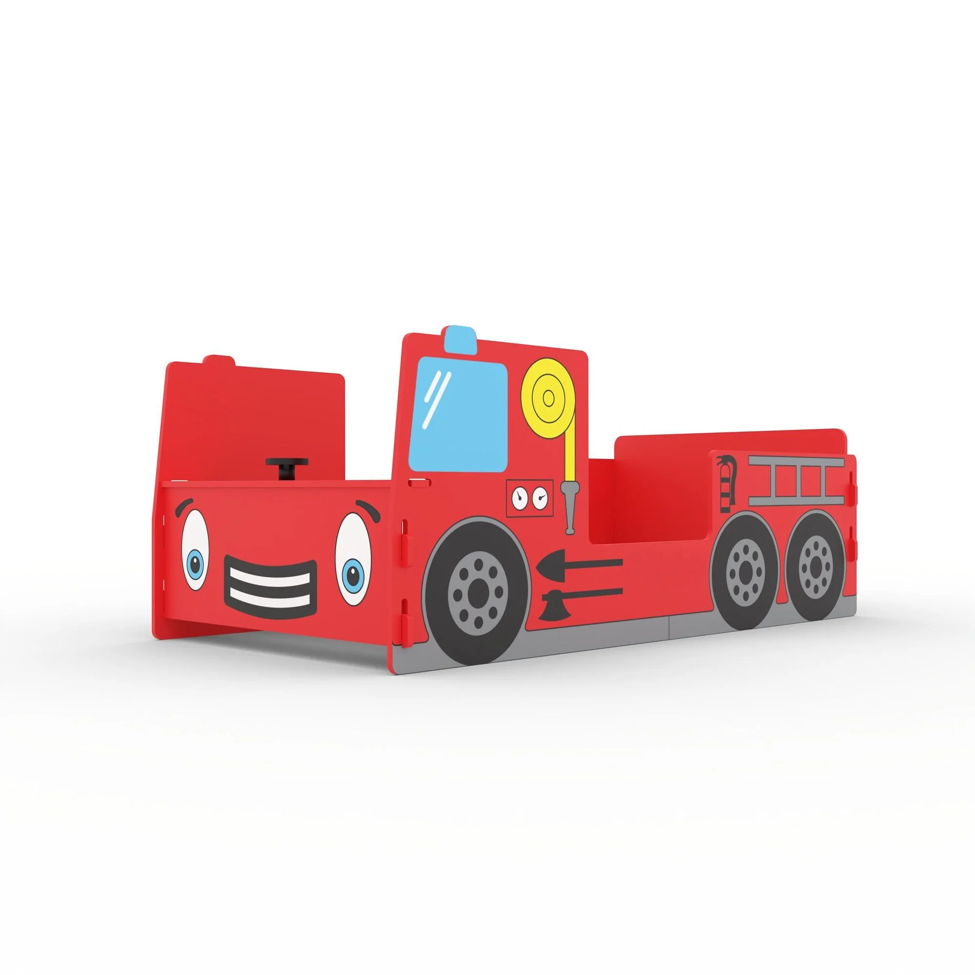 Kidsaw red fire engine toddler bed