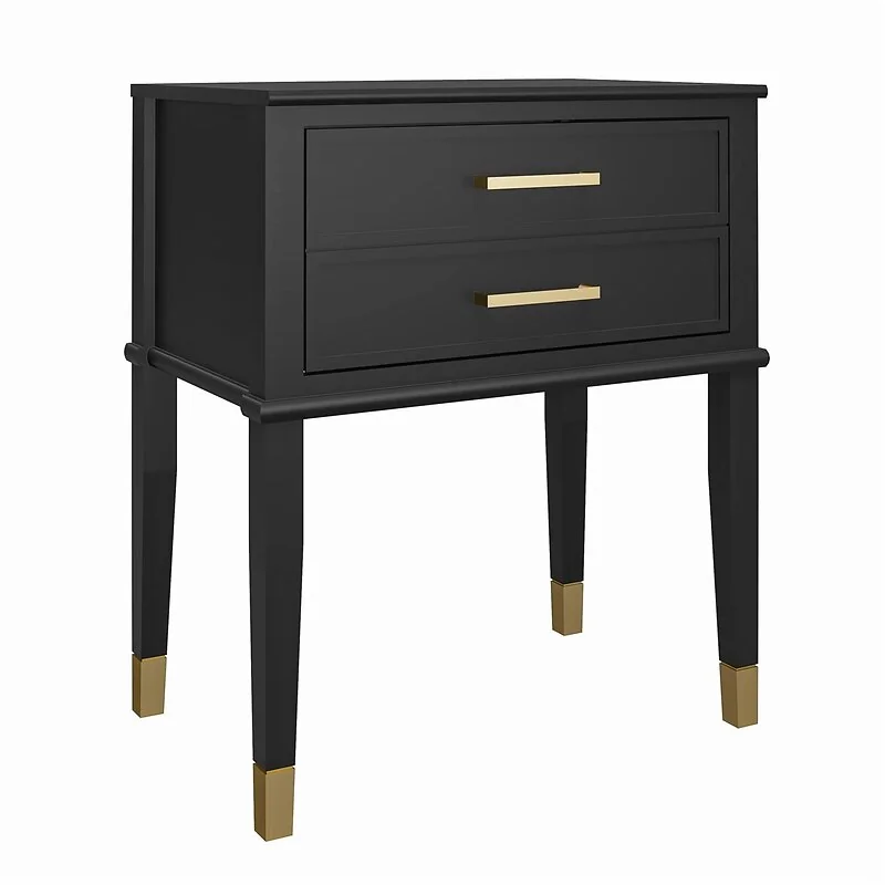 Dorel Westerleigh End Table BlackGold view 2
