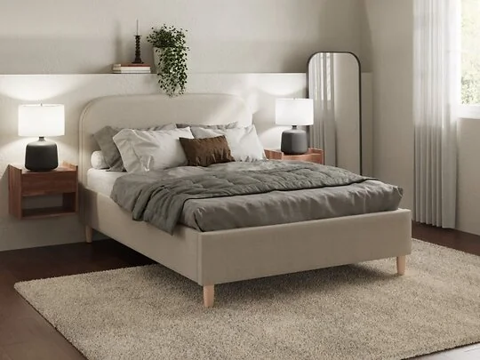 GFW Florence boucle storage bed frame