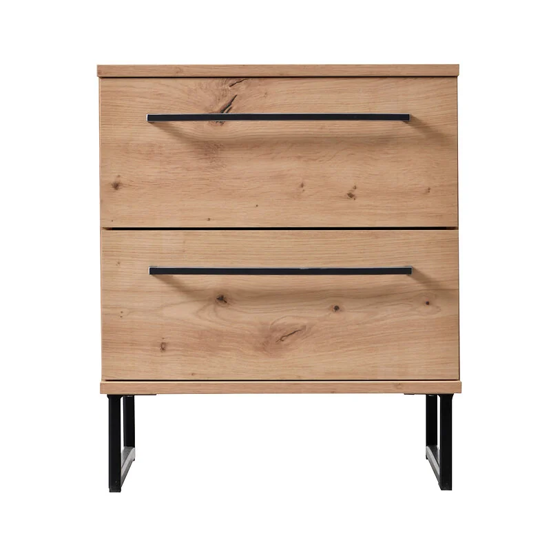 Dorel SARDINIA Bedside Table Artisan Oak view 6