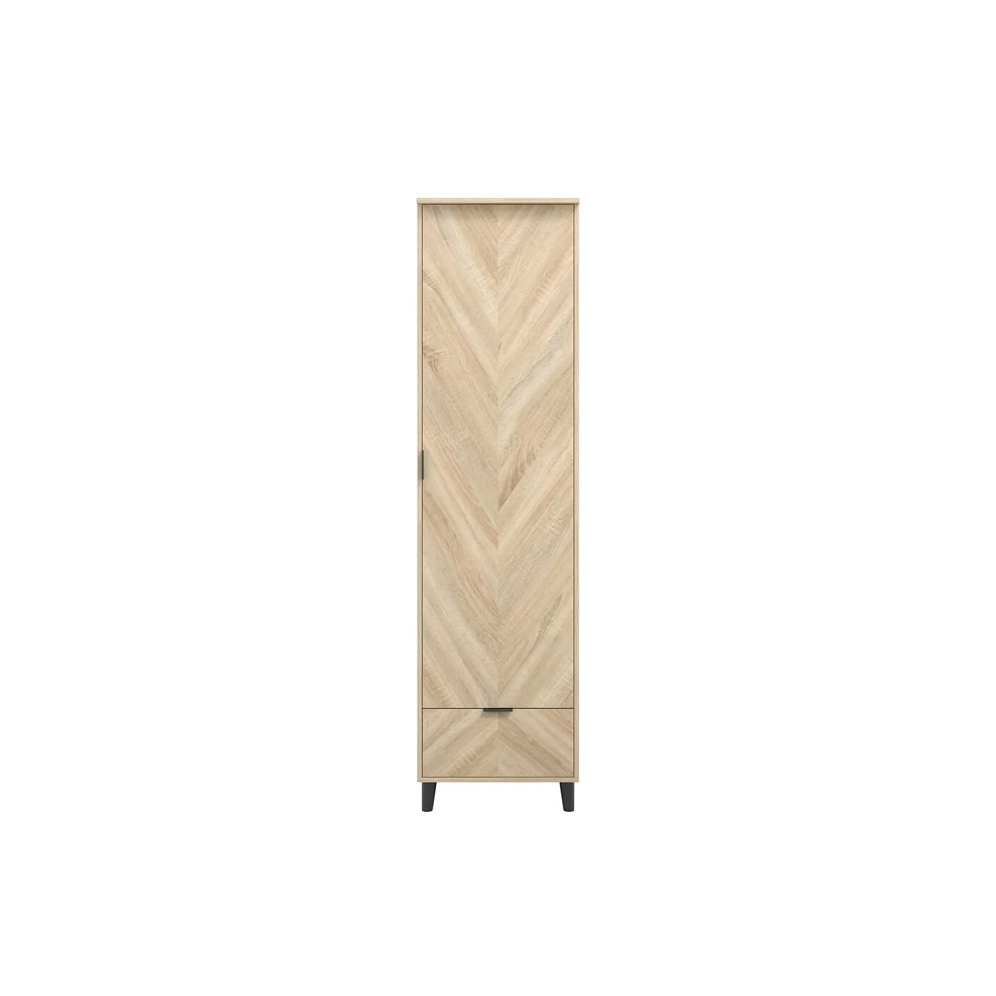 LPD Stockholm Chevron 1 Door Wardrobe image 3