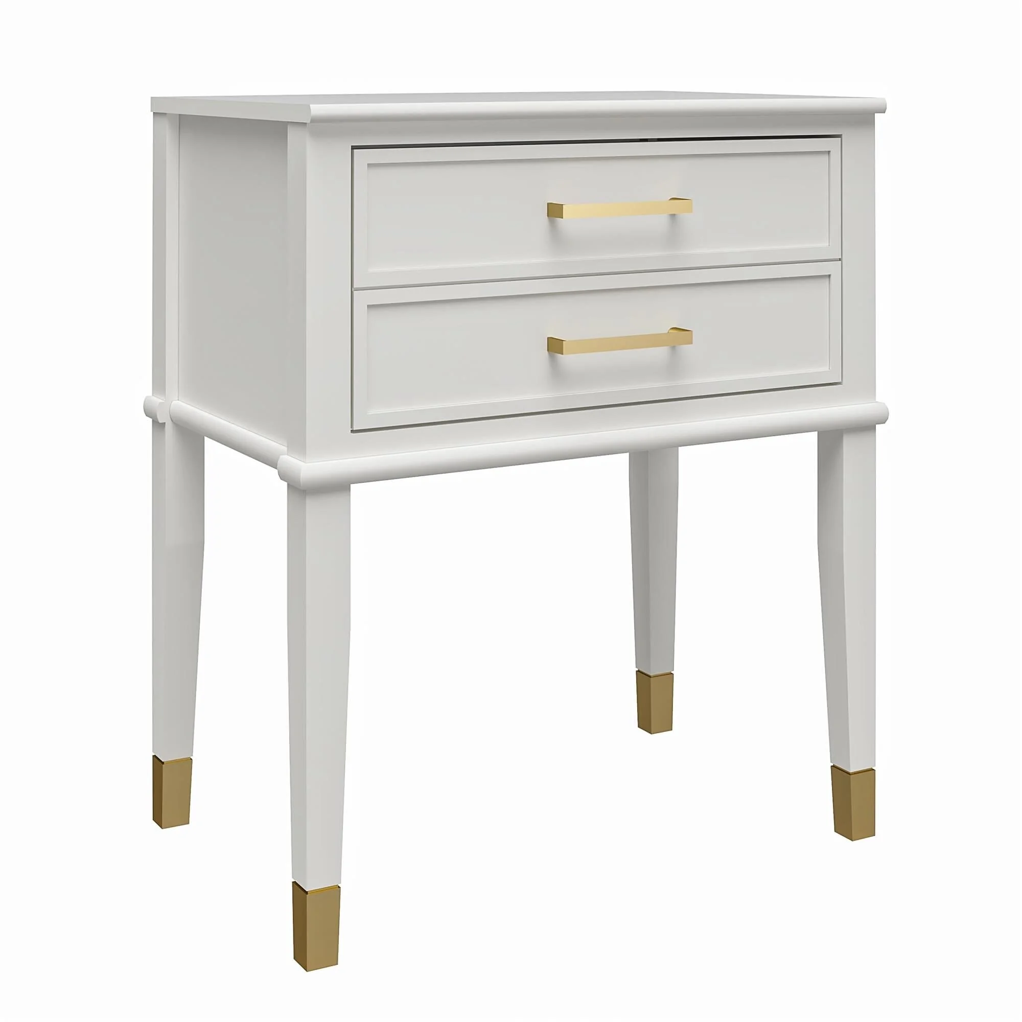 Dorel Westerleigh End Table White view 2