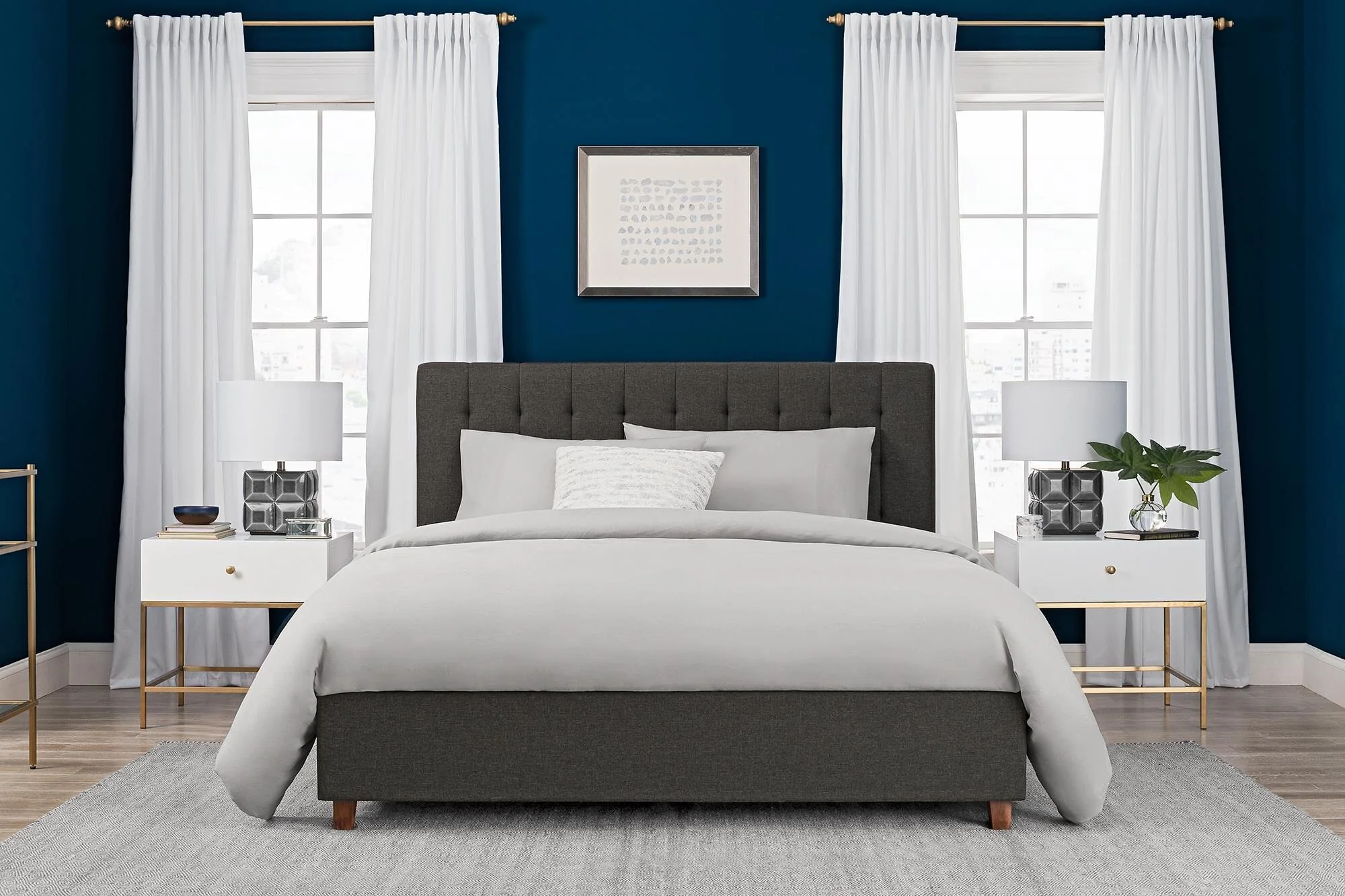 Dorel Emily Upholstered Bed Linen view 4