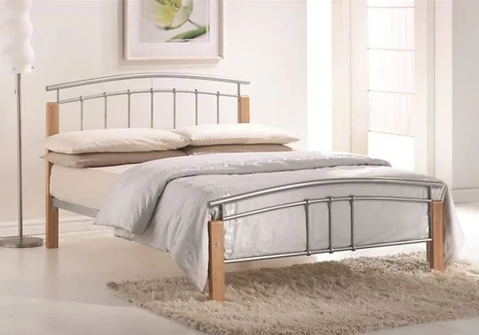 Time Living Tetras Metal Bed Frame with Slats