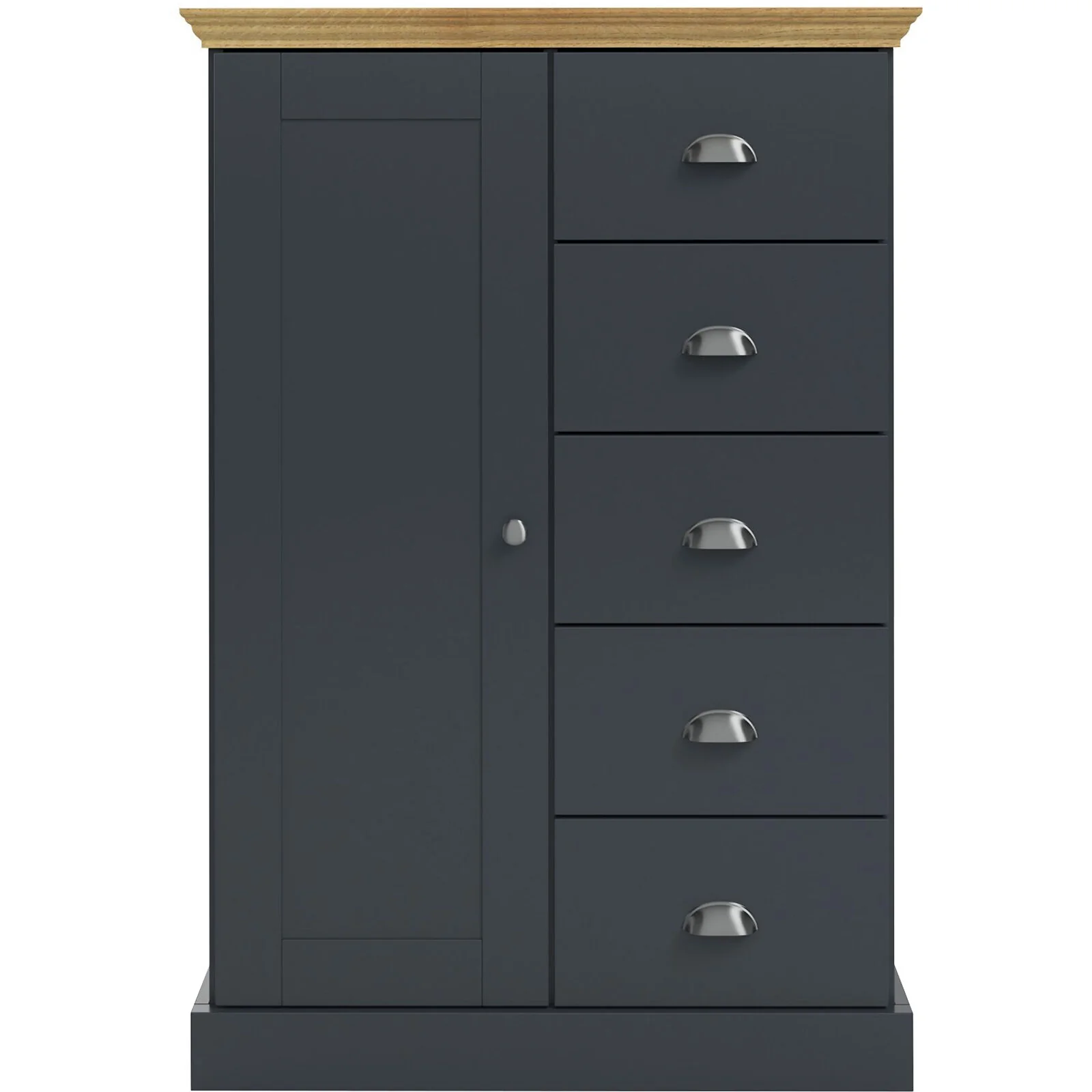 Dorel Motala Chest 1D5DR AnthraOak view 3