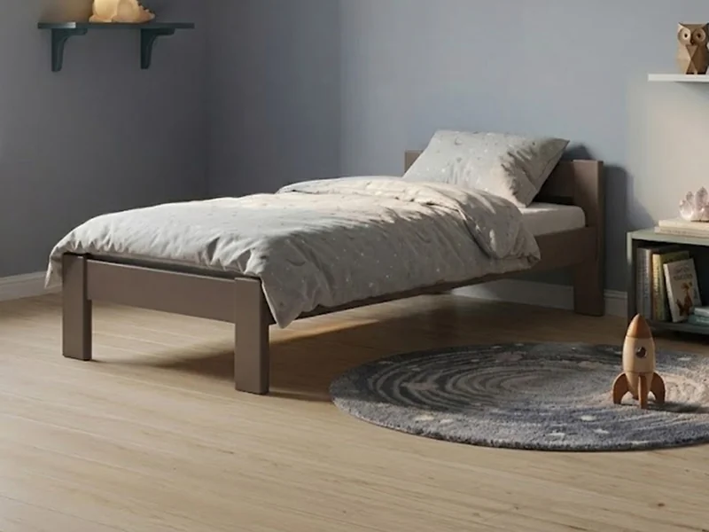 Mathy By Bols Dominique Joel Wooden Single Bed Frame