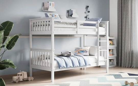 Flair Zoom detachable bunk bed in solid pine