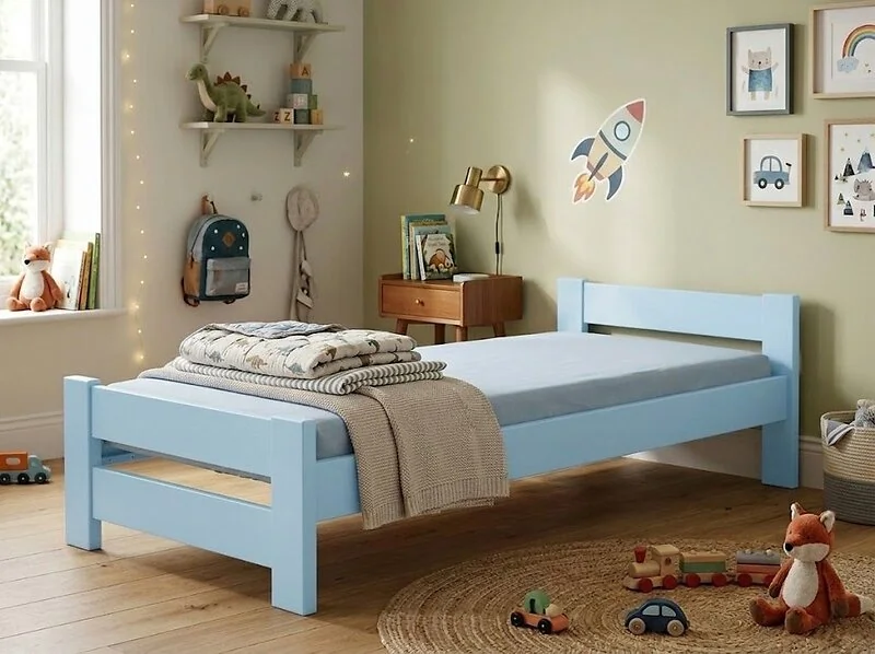 Mathy By Bols Claude Wooden Single Bed Frame
