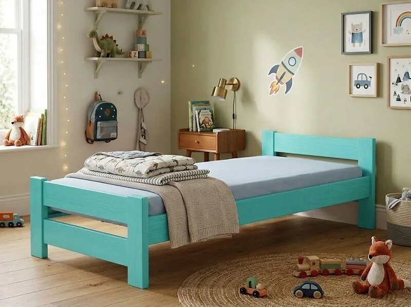 Mathy By Bols Claude Wooden Single Bed Frame