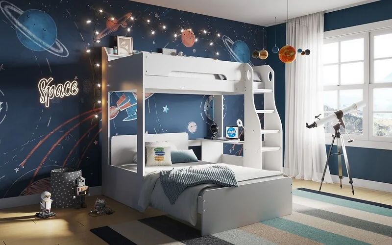 Flair Cosmic L shaped triple bunk bed - view 4