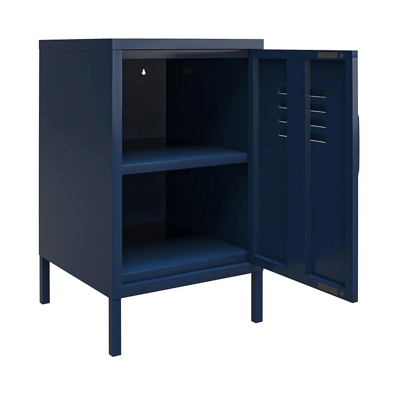Dorel Mission District Metal Locker End Table