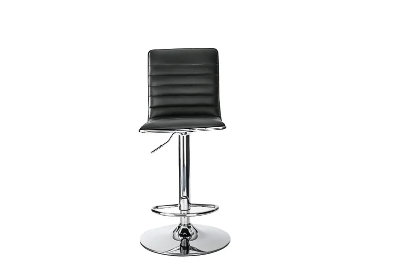 Dorel Colby Adjustable Barstool in Pu Black
