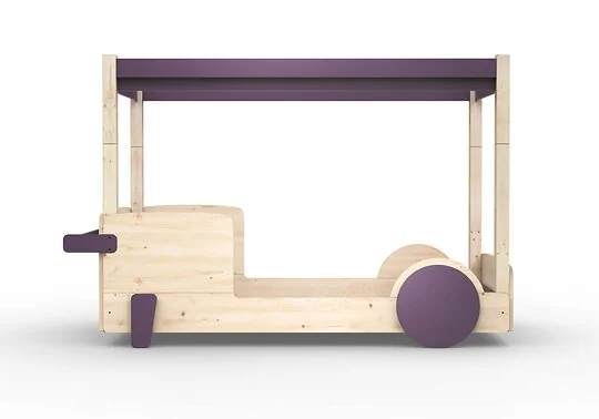 Mathy By Bols Discovery Single Canopy Bed Frame