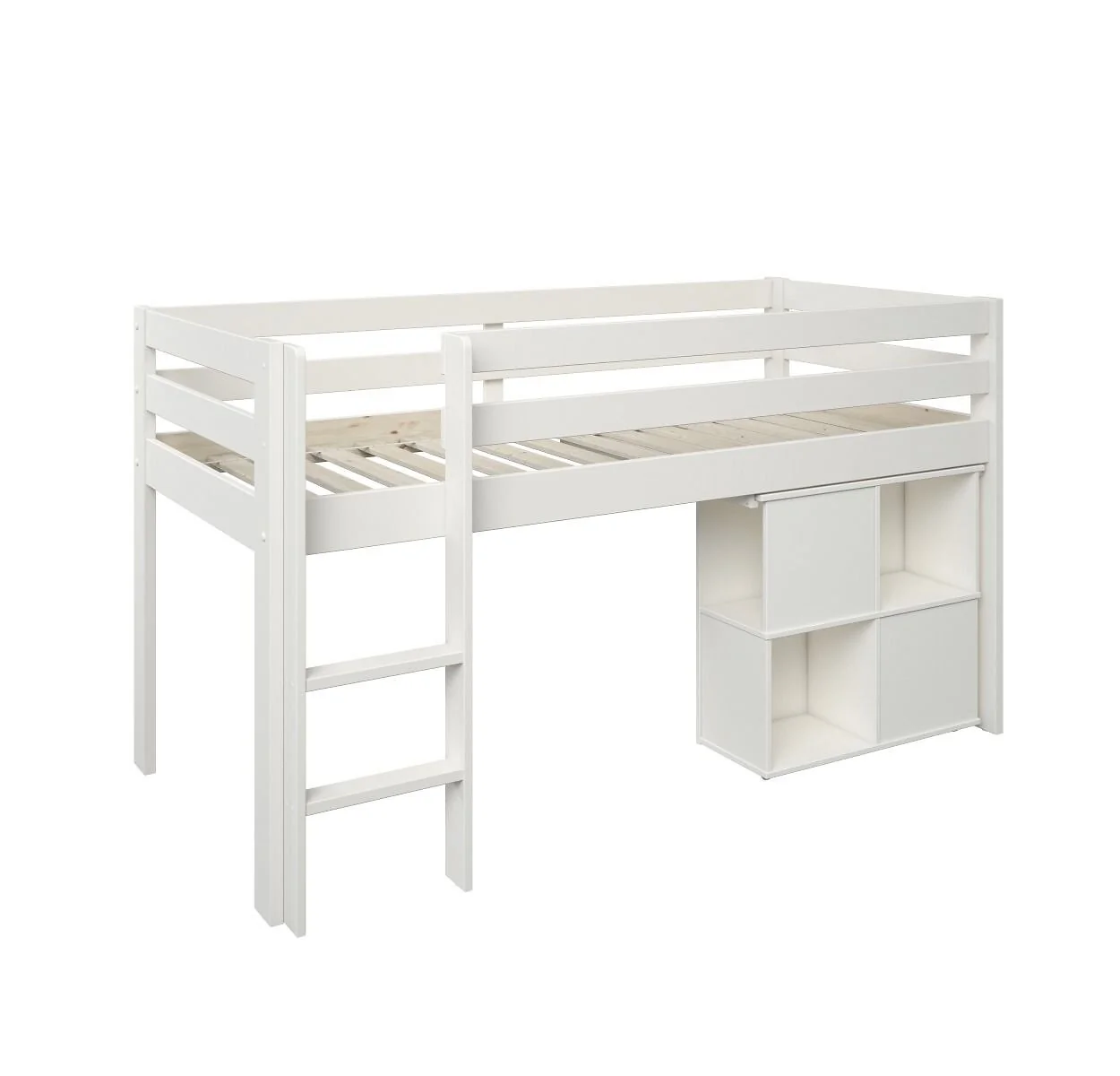 Noomi Nora Workstation Mid Sleeper Bed Solid Wood (FSC-Certified) – view 9