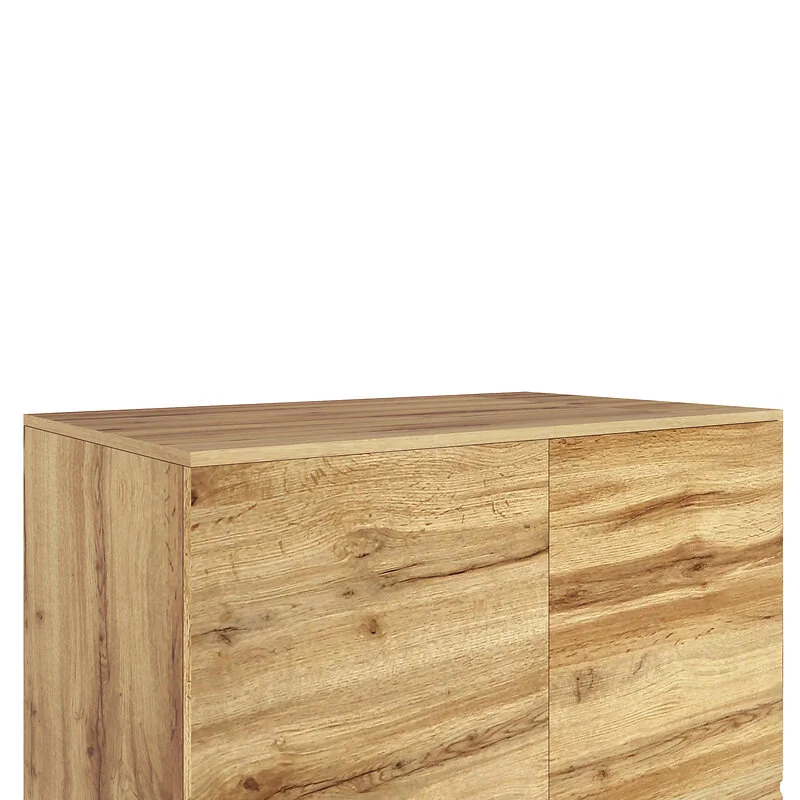 Dorel Toro Highboard 2D Wotan Oak view 6