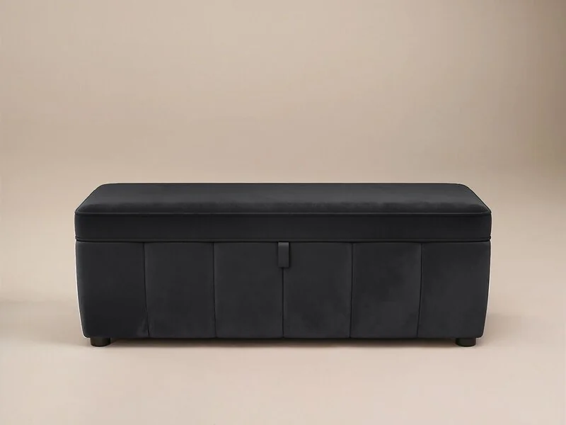 SOLACE+CO Emilie ottoman blanket box - view 12