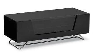 Dorel Chromium TVcabinet in Black with Flap