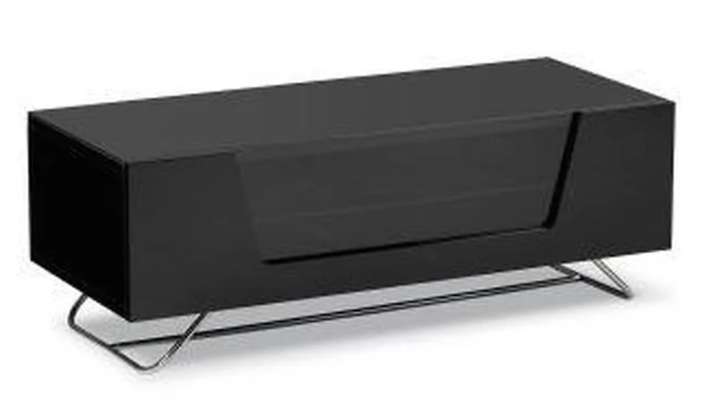 Dorel Chromium TVcabinet in Black with Flap