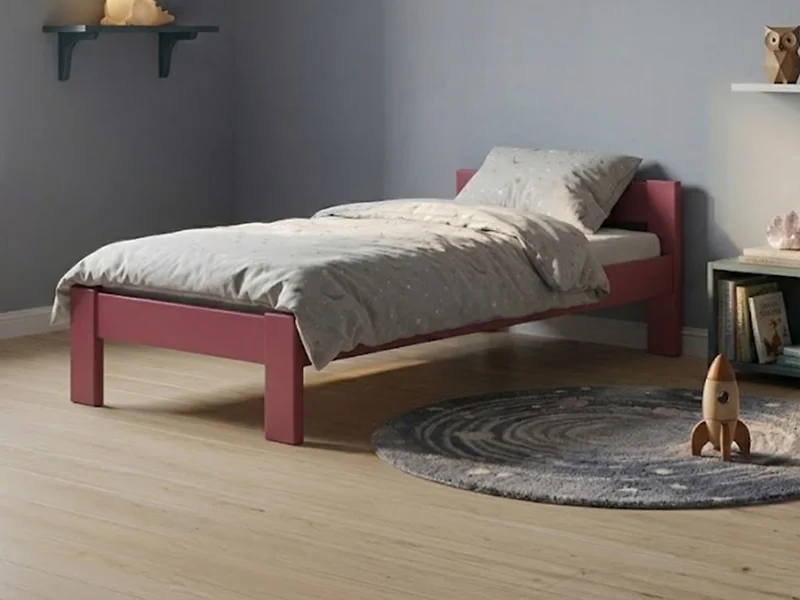 Mathy By Bols Dominique Joel Wooden Single Bed Frame