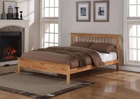 Flintshire Furniture Pentre Hardwood Bed