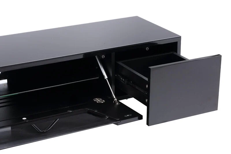 Dorel Chromium TV Stand with 1 Flap in White 1000mm