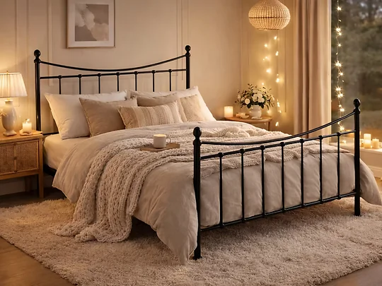Time Living Alderley Victorian metal bed frame