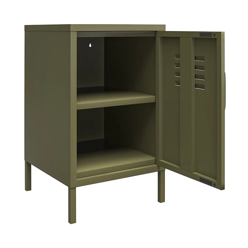 Dorel Mission District Metal Locker End Table view 3