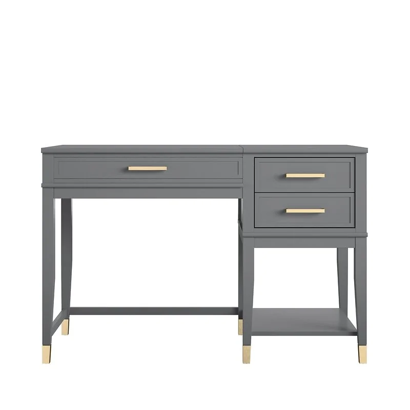Dorel Westerleigh Desk Graphite Grey