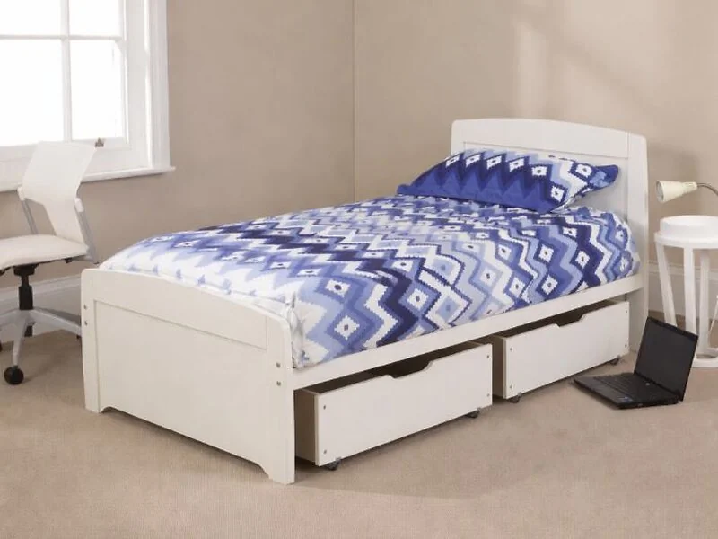 Friendship Mill Rainbow Wooden Single Bed Frame for Kids